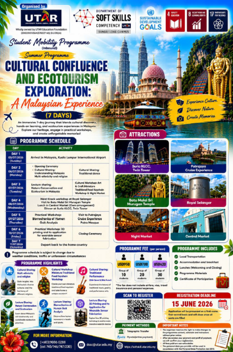 UTAR Summer Programme Poster_2026