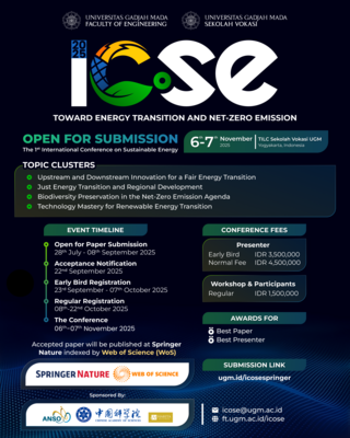 Poster of ICoSE 2025