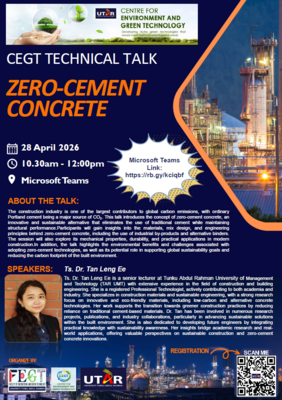 Zero-Cement Concrete poster
